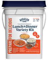 Lunch and Dinner Variety Pail, 122 Servings