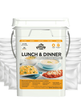 Lunch and Dinner Variety Pail, 92 Servings