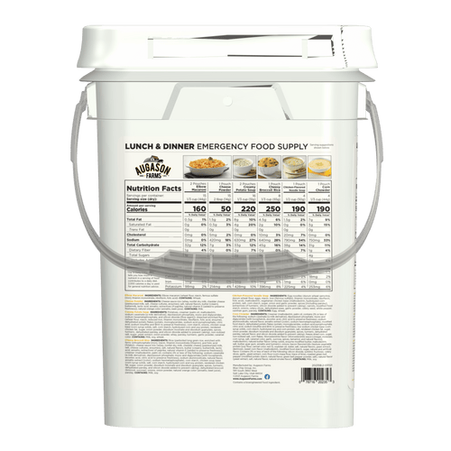 Lunch and Dinner Variety Pail, 92 Servings