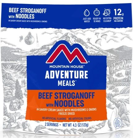 Mountain House - Beef Stroganoff Mylar Pouch