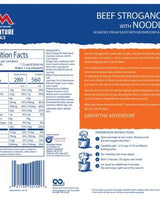Mountain House - Beef Stroganoff Mylar Pouch