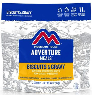 Mountain House - Biscuits & Gravy Mylar Pouch