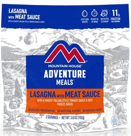 Mountain House - Lasagna W/ Meat Sauce Mylar Pouch