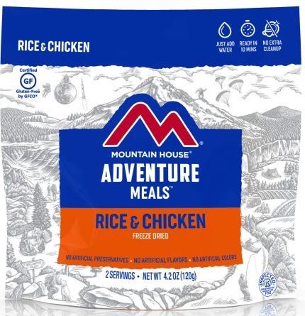 Mountain House - Rice & Chicken Mylar Pouch