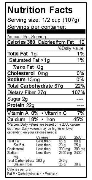 Rainy Day Foods Small White Navy Beans 50 lb. Bag - 212 Servings