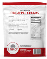 Bulk Freeze Dried Pineapple Chunks