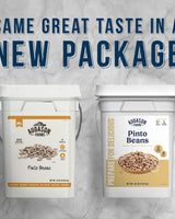 Dried Pinto Beans 4 Gallon Pail, 311 Servings