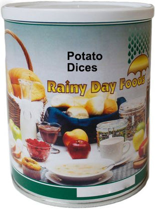 Rainy Day Foods - Potato Dices 8 oz. #2.5 can