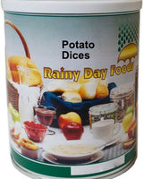 Rainy Day Foods - Potato Dices 8 oz. #2.5 can