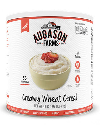 Creamy Wheat Cereal 36 Servings #10 Can-0