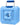 WaterBrick Half Blue - Holds 127 Servings-0