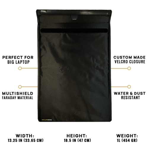 EscapeZone – Premium Laptop Faraday Bag