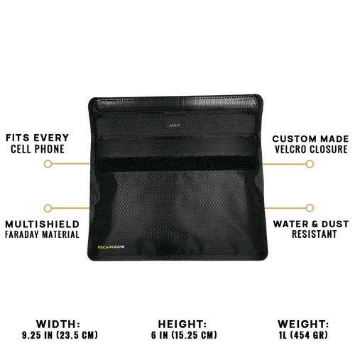 EscapeZone – Premium Mobile Faraday Bag