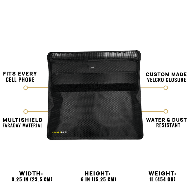 EscapeZone – Premium Mobile Faraday Bag