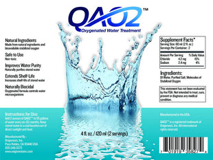 Rainy Day Foods - QAO2™ Oxygenated Water Treatment 4 oz.