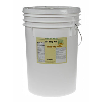 Rainy Day Foods ABC Soup Mix 5 Gallon 35 lb. Super Pail - 278 Servings