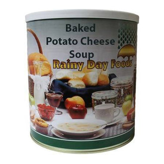 Rainy Day Foods Dehydrated Baked Potato Cheese Soup Mix 65 oz. #10 Can - 26 Servings