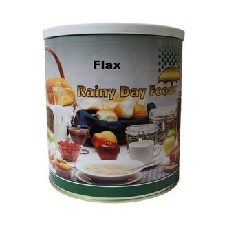 Rainy Day Foods Flax Brown 76 oz. #10 Can - 215 Servings