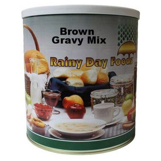 Rainy Day Foods Brown Gravy Mix 60 oz. #10 Can - 243 Servings