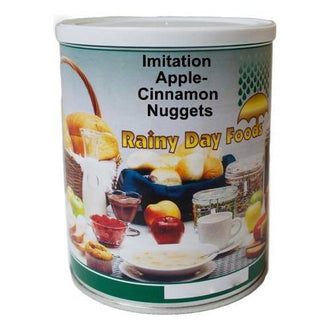 Rainy Day Foods Apple Cinnamon Nuggets (Imitation) 15 oz. #2.5 Can - 38 Servings