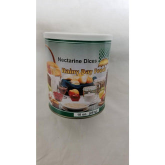 Rainy Day Foods Nectarine Dices 10 oz. #2.5 Can - 5 Servings