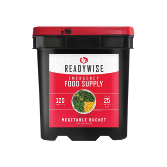 ReadyWise - 120 Serving Freeze-Dried Vegetable Bucket