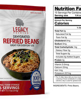 Dehydrated Refried Beans