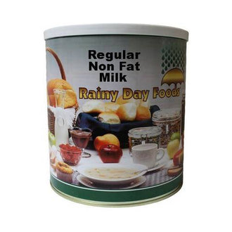 Rainy Day Foods - Regular Milk (Non-Fat) #10 Cans - 6 Pack