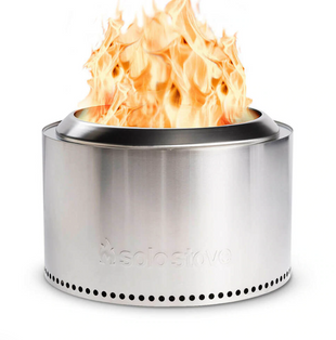 Solo Stove Yukon 2.0 Backyard Bundle - Stainless Steel Fire Pit - 27" Diameter - Portable & "Smokeless"
