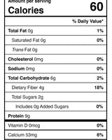 textured soy protein (unflavored) zip