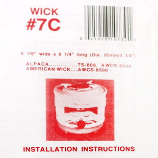 Rainy Day Foods - Alpaca Stove Wick Replacement - 7C